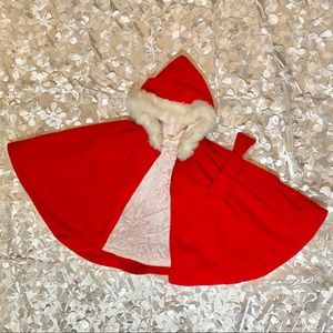 Vintage Red Riding Hood Capelet FREE SHIPPING